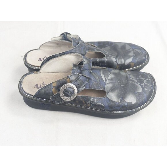 Alegria Classic Flower Slip On Mule Women Size ALG 336 Size 42 US 9.5 - Picture 6 of 13